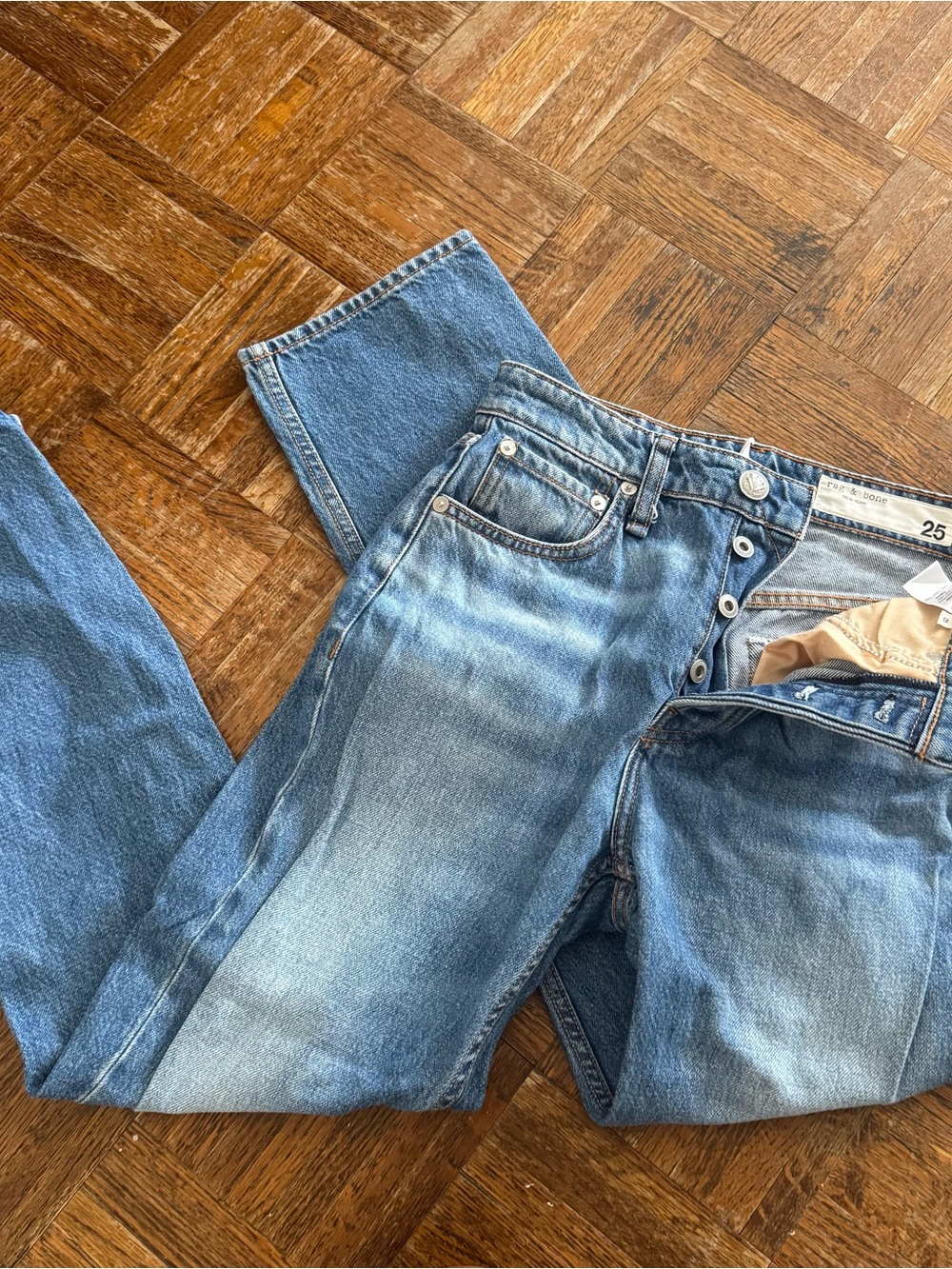 Rag&bone straight cut jeans